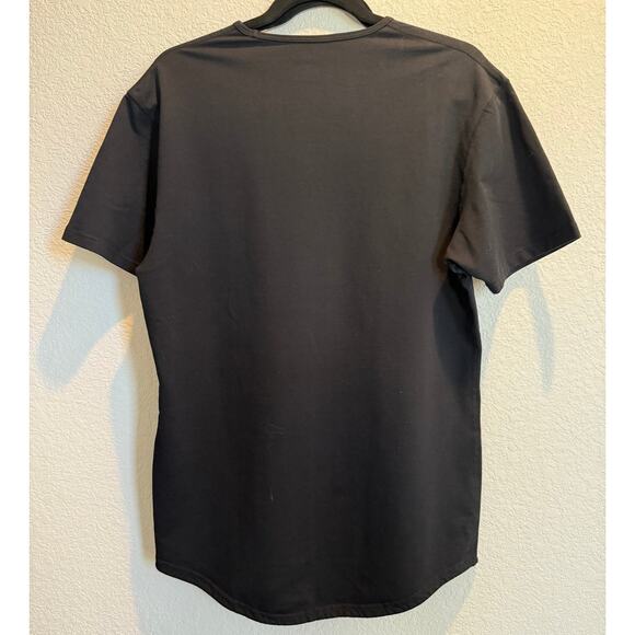 BYLT Drop Cut Lux Short Sleeve Tee in Black Size M - Picture 2 of 4